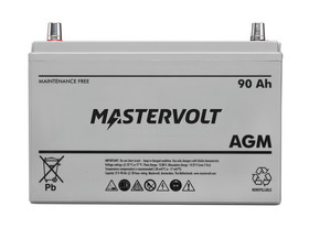 Mastervolt Mv 12/90 Ah Agm Battery, Mastervolt 62000900