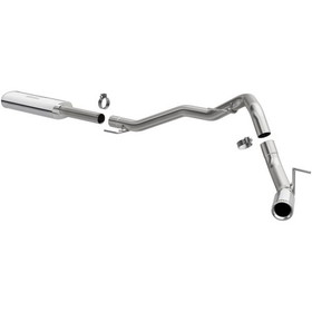 Magnaflow Performance 19483 Cat Back, 4 Inch Welded-On Double Wall Angle-Cut Rolled Edge Tip