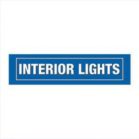 NTP Distrib SSINTERIORLIGHTS Interior Lights Sign
