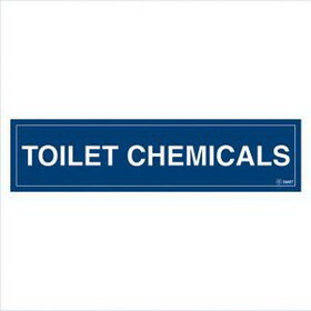 NTP Distrib SSTOILETCHEMICALS Toilet Chemicals Sign