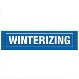 NTP Distrib SSWINTERIZING Winterizing Sign