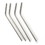 Norpro S/S Straws Set Of 4 W/Brush, Norpro 436