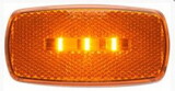 Optronics MCL32ABP Led Mark Light;Oval;Amber;