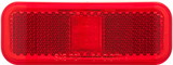 Optronics Led Mark Light;Rect;1 Wire;Red, Optronics MCL44RB1