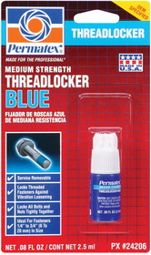 Permatex Threadlock 242 Adhesive, Permatex 24206