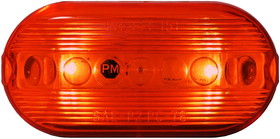 Peterson Manufacturing Led M/C Pc Mv Oblg 4.125'X2' Bt2, Peterson Mfg. M35R-MV-BT2