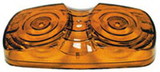 Peterson Manufacturing Replacement Lens Amber, Peterson Mfg. V138-15A