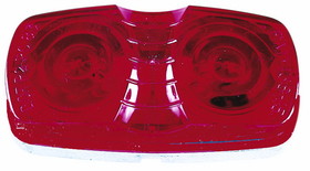 Peterson Manufacturing Oval Clearance Light Red, Peterson Mfg. V138R