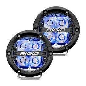 Rigid Industries 36115 360-Srs 4In Spot Blu Bcklit/2