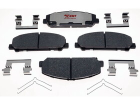 R/M Brakes Brake Pad Set, Raybestos Brakes EHT1509H