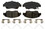 R/M Brakes MGD948ACH Brake Pad Set