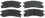 R/M Brakes Disc Brake Pad Set, Raybestos Brakes SGD714C