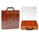 Rolacase Plastic Parts Organizer Carry Case, Rolacase RC001/CL