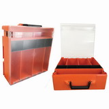 Rolacase Plastic Parts Organizer Carry Case, Rolacase RC003/CL