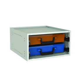 Rolacase 2 Drawer Parts Org Cabinet Kit, Rolacase RCSK1/C