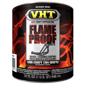 VHT SPB102 Satin Blk 1Qt Paint