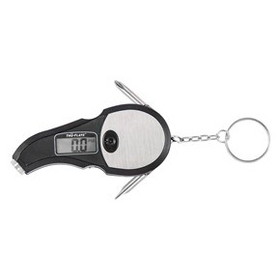 Tru-Flate Gauge Gadget Key Chain, Tru Flate 17-584