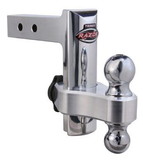 Trimax Adj Rec Hitch Alum 6In, Trimax Locks TRZ6AL