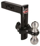 Trimax Adj Rec Hitch Black 8', Trimax Locks TRZ8PB