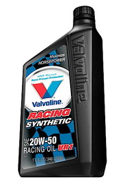 Valvoline Vr1 Synth Racing 20W50 6 1Qt Case, Valvoline 679082