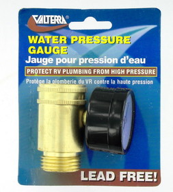 Valterra A010110VP Wtr Pressure Gauge L.F.