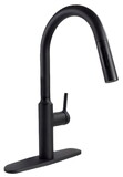 Valterra PF231765 Premium Slimline Faucet Black