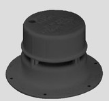 Ventline Black Plumbing Cap, Ventline V2049-55