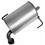 WALKER Muffler-Quiet-Flowss-Impo, Walker Exhaust 52492