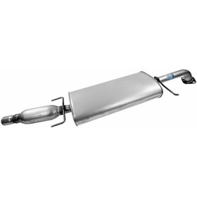 WALKER Muffler-Quiet-Flowss-Dom, Walker Exhaust 56233