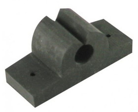 Whitecap 3/8' Black Rubber Tool/Rod Holder, WhiteCap Industries 3750BC