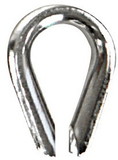 Whitecap S.S. Wire Rope Thimble - 1/2', WhiteCap Industries S-4085P