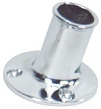 Whitecap C.P. Brass Flagpole Socket 1-1/4', WhiteCap Industries S-5003C