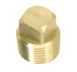 Whitecap 1/2' Brass Plug Only, WhiteCap Industries S-5052C
