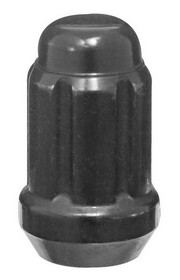 Wc Wheel Acc 12X1.5 Closed Blk Spline, Vista Lug Nuts DPC1015SB