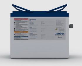Xantrex 105Ah 12V Lithium Battery With Bms, Xantrex 883-0105-12