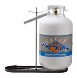 Flame King KT40MNT 40# Dual Propane Bottle Rack