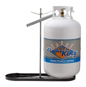 Flame King KT40MNT 40# Dual Propane Bottle Rack