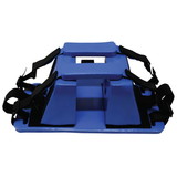 Kemp USA 10-008-ROY Pediatric Head Immobilizer, Royal Blue