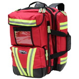 Kemp USA 10-115-RED-PRE Premium Ultimate EMS Backpack, Red