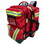 Kemp USA 10-115-RED-PRE Premium Ultimate EMS Backpack, Red