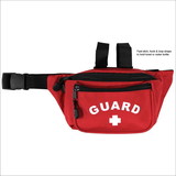 Kemp USA 10-119-RED Hip Pack With Guard And Fast Stick Straps, Red
