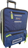 Kemp USA 10-120-NVY-PRE  Premium Ems Suitcase, Navy Blue