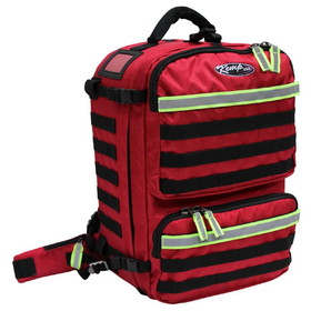 Kemp USA Premium Rescue & Tactical Ems Bag, Red
