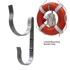 Kemp USA 10-224 Ring Buoy J-Hook Mounting Bracket