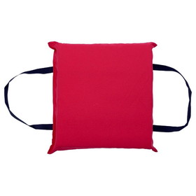 Kemp USA 10-229 Throwable Foam Cushion, Usgc Approved, Red