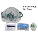 Kemp USA 10-524 Cpr Mask Adult With Gloves & Wipe In Plastic Bag - No Case