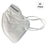 Kemp USA 10-534-25 Kn95 Face Mask, 5-Ply, Sterilized (Pack Of 25)