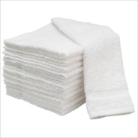 Kemp USA 10-613 Gym Towel, White (20X40)