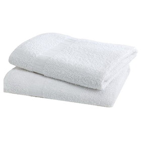 Kemp USA 10-614 Bath Towel, White (22X44)