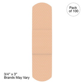 Kemp USA Plastic Bandages, Sterile (24 Boxes Of 100 Pcs)